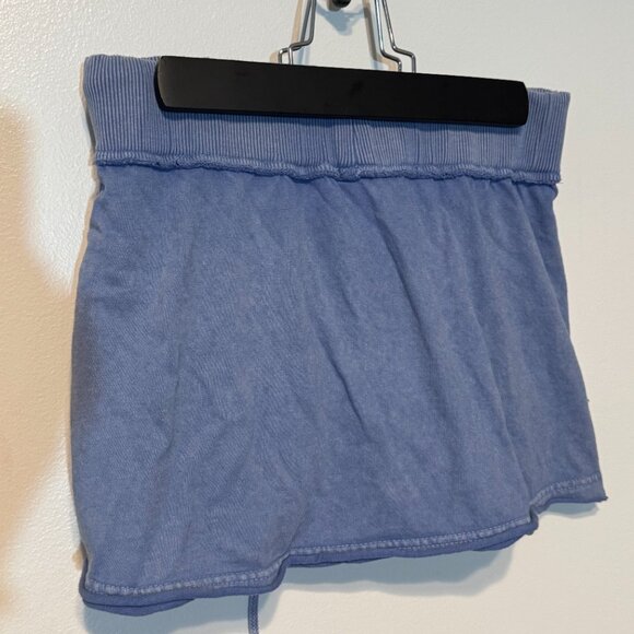 Urban Outfitters - Mini Blue Cotton Skirt - Size Small - Picture 2 of 3
